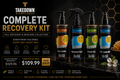TAKEDOWN Complete Recovery Kit | Full Recovery & Skincare Collection